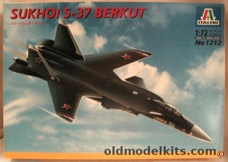 Italeri 1/72 Sukhoi S-37 Berkut, 1212 plastic model kit